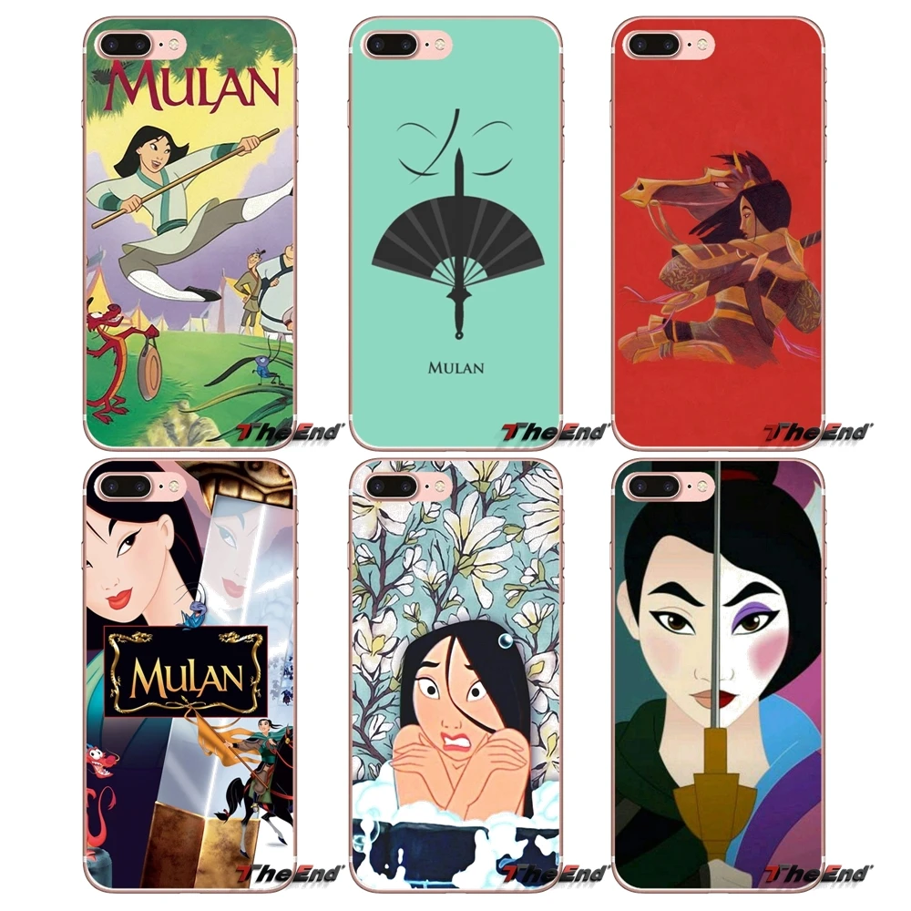 

Cartoon Mulan For Huawei Honor 7X V10 6C V9 6A Play 9 Mate 10 Pro Y7 Y5 P8 P10 Lite Plus GR5 2017 Transparent Soft Cases Covers
