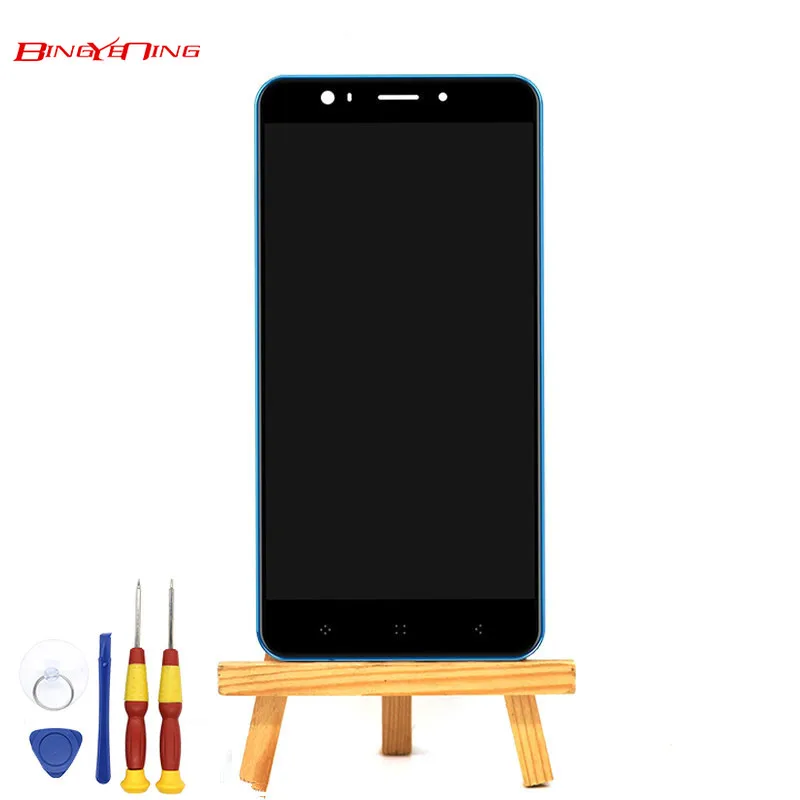 

BingYeNing New Original For ZOPO ZP983 Touch Screen + LCD Display+Frame Assembly Replacement