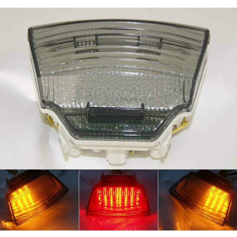 waase For Kawasaki Ninja ZX10R ZX-10R ZX1000 2011 2012 2013-2015 E-Mark Rear Tail Light Brake Turn Signals Integrated LED | Автомобили и