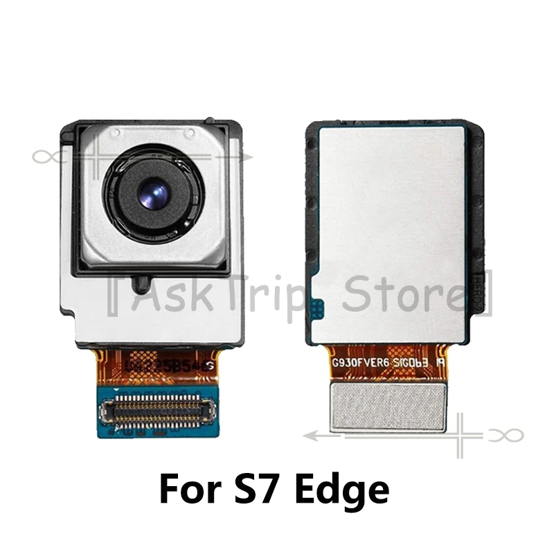 Hingh качество назад основной задний модуль Камера Flex для samsung Galaxy Note 8 9 S7 край S8 S9 плюс Ремонт Замена кабеля Запчасти - Цвет: S7 Edge