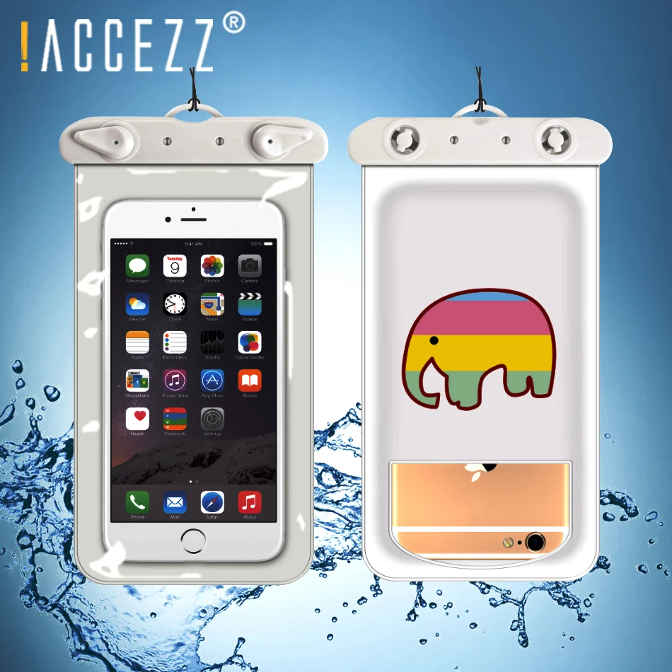 ! Универсальный водонепроницаемый чехол ACCEZZ 6 дюймов для iPhone 7 8 X XS XR MAX Samsung