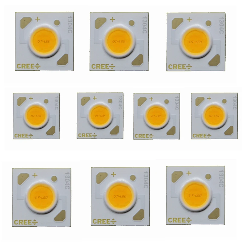 

10pcs/lot Cree XLamp CXA1304 led CXA 1304 3.7-10.9W COB EasyWhite 5000K Warm White 3000K/2700K LED Chip Emitter Light