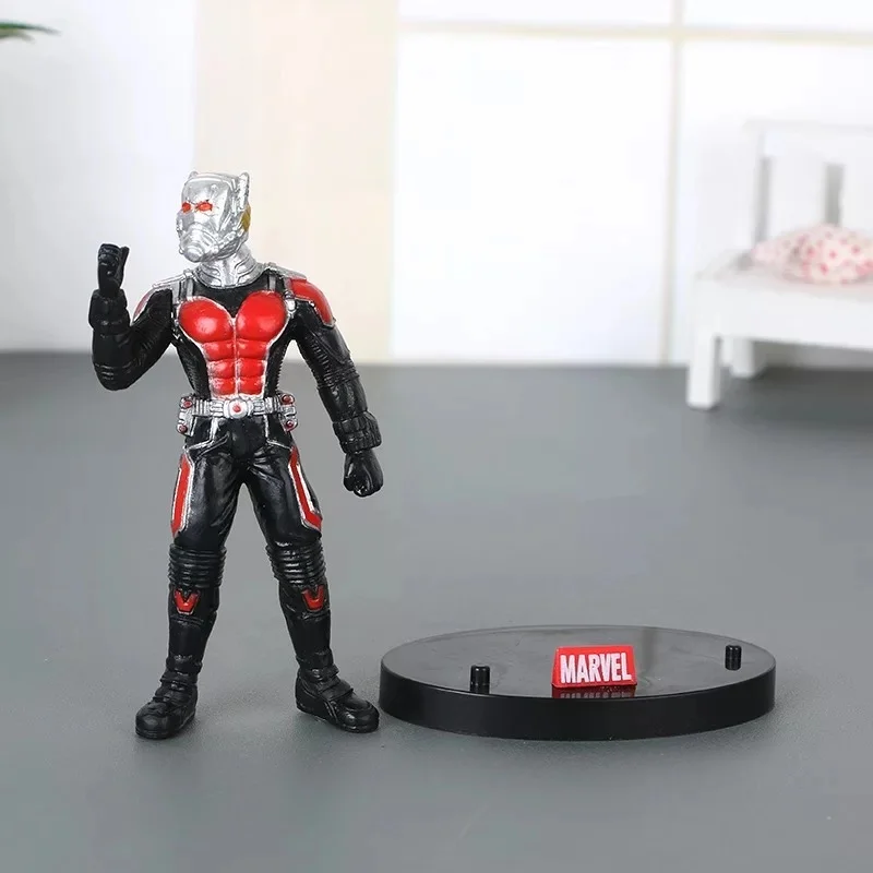Мстители Marvel 10 см человек муравей 2 Капитан Америка 3 война ПВХ фигурка игрушки