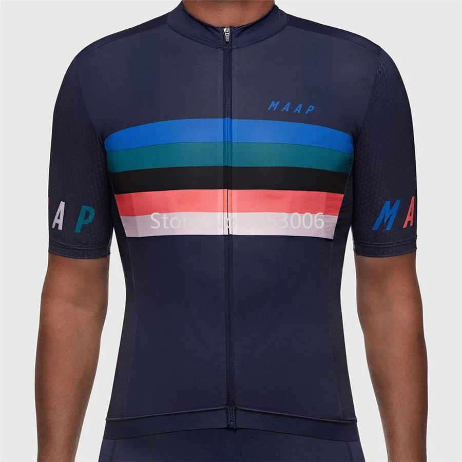 MAAP WORLDS PRO HEX JERSEY NAVY MEN