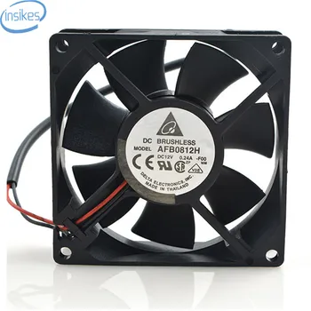 

Original AFB0812H DC 12V 0.24A 8025 80*80*25mm 2 Wires Server Inverter Blower Cooler AFB0812H-F00 Cooling Fans Double Ball