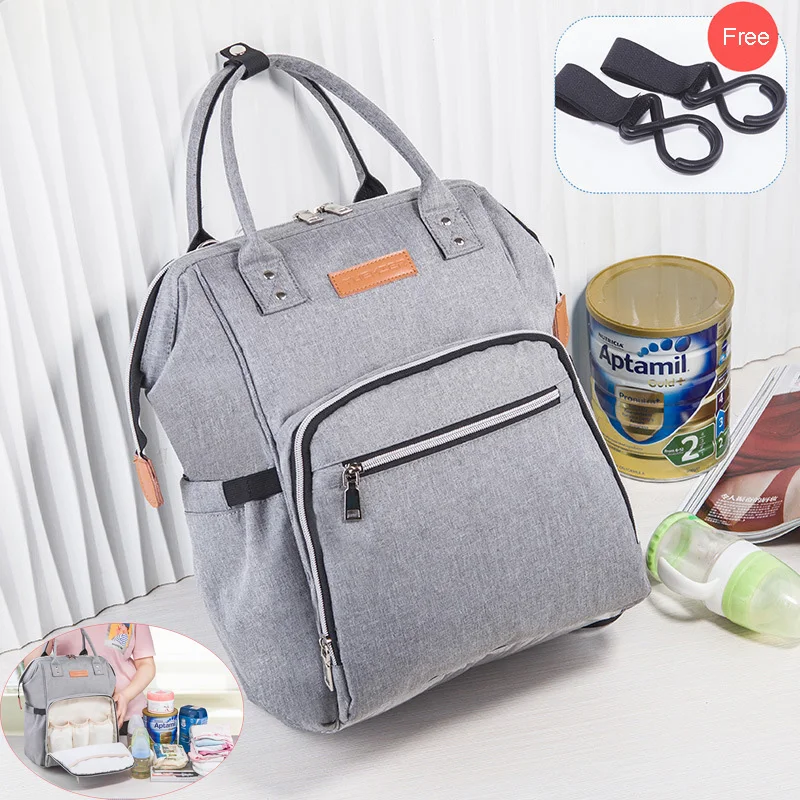 

New Hot Baby Diaper Bag Large Capacity Baby Nappy Changing Bag Mummy Maternity Travel Backpack Nursing Bags Mochila