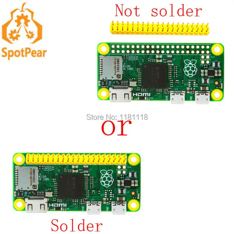 

Raspberry Pi zero Pi0 Board Version 1.3 with 1GHz CPU 512MB RAM Linux OS