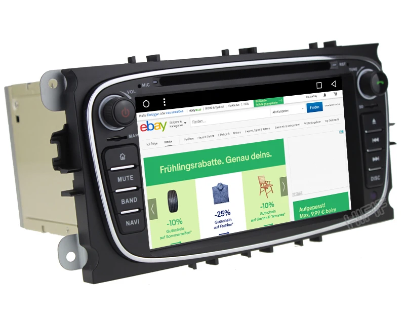 Perfect 4+32GB 2 din Android 8.0 Octa Core Car DVD Player GPS Navi for Ford Focus Galaxy with Audio Radio Stereo wifi Head Unit 1024*600 23