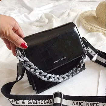 

Retro Fashion Female Square Bag High quality Matte PU leather Women's Designer Handbag Chain Shoulder Messenger bags qq263