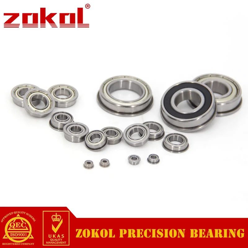 ZOKOL FR8 ZZ фланцевый подшипник FR8ZZ с глубоким желобом шариковый 12 7*28 575 (31 12*1 5) * 7 938
