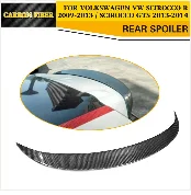Автомобильный Стайлинг из углеродного волокна Автомобильный задний диффузор спойлер для VW Scirocco R только 2009