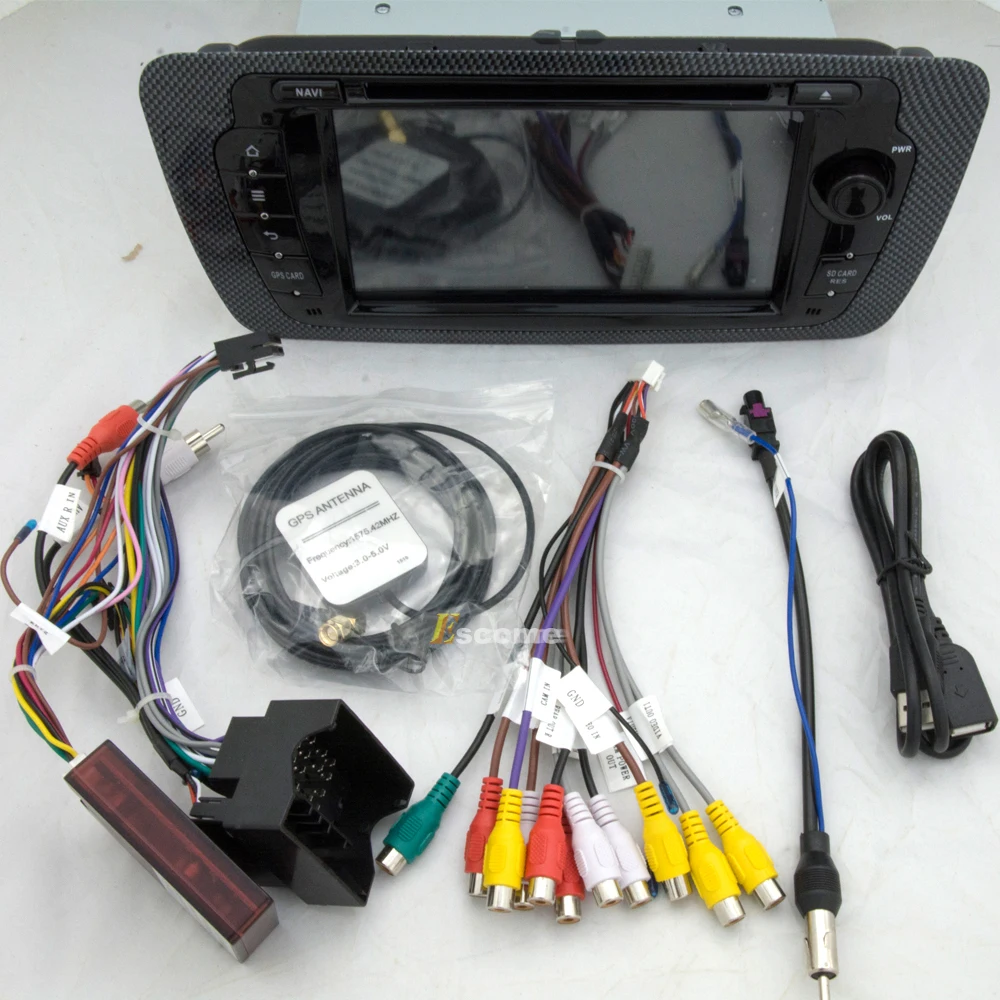 Clearance Octa Core 8 Core Android 6.01 Car DVD for Seat Ibiza 2009 2010 2011 2012 2013 2014 With Bluetooth Radio Rear View Camera 4