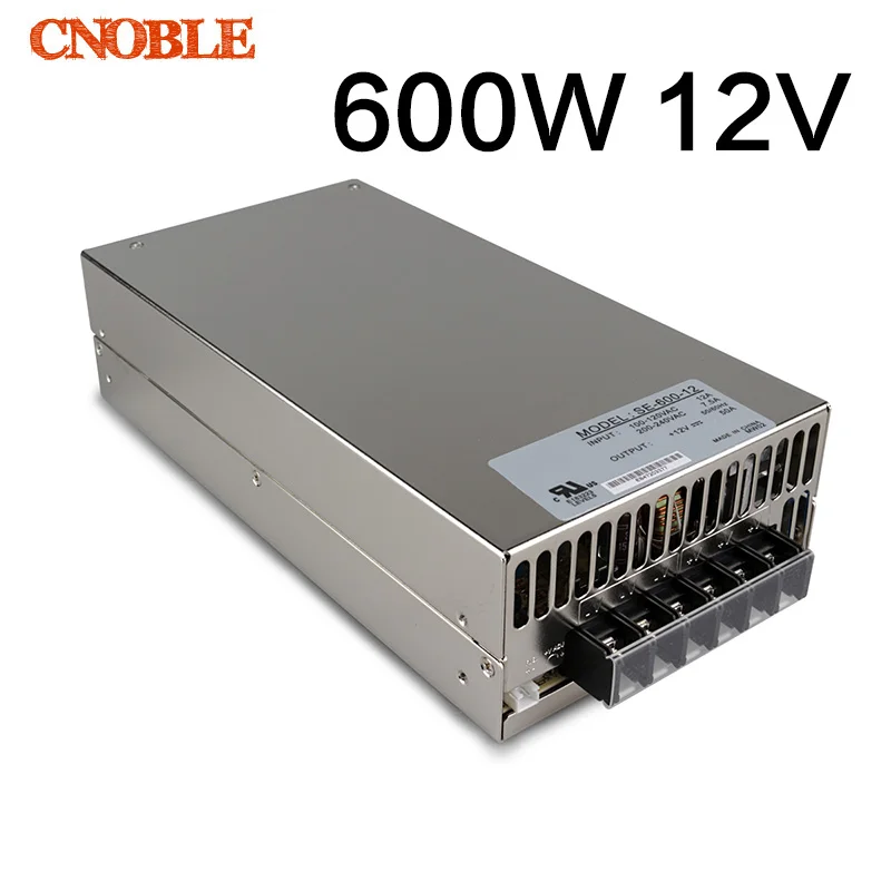 

LED Switch Power Supply 600w 12v 50a ac-dc 220v 12v Switching Transformer LED Driver 12v 220v Factory Direct