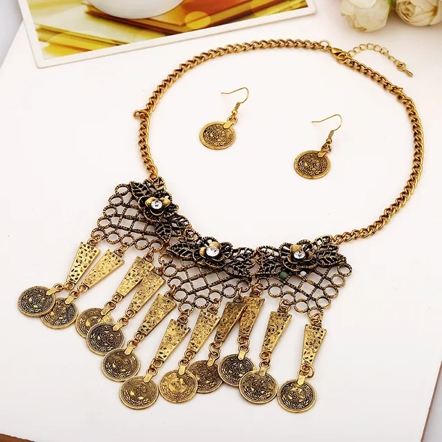 Купить lzhlq богемное стильное винтажное ожерелье с кисточками для картинки