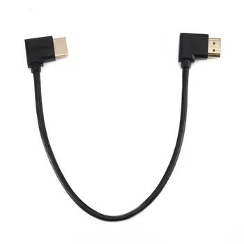 

0.3 Mini HDMI Male to Female Converter Up Down Right Left Angled Adapter Cable for HD-DVD Blue-ray DVD Game Machines