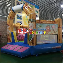 New outdoor children's Castle inflatable jumping castle