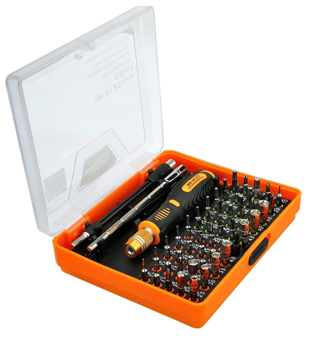 53 in 1 Multi purpose Precision Screwdriver Set with Trox Hex
