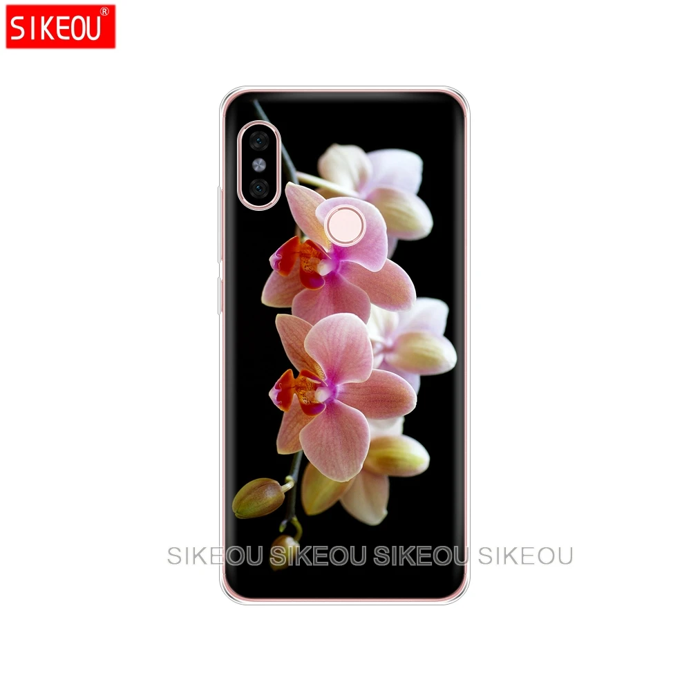 Силиконовый чехол для телефона Xiaomi redmi S2 Y2 6 5 2 3 3s pro PLUS note 4 4X 4A 5A 6A цветные цветы