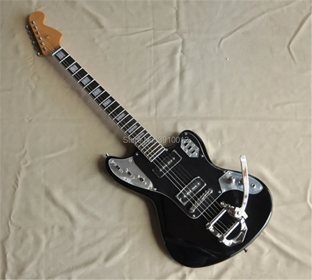 Factory custom Top quality F Jazzmaster Black electric guitar Free Shipping Factory custom Top quality F Jazzmaster Black electric guitar Free Shipping
