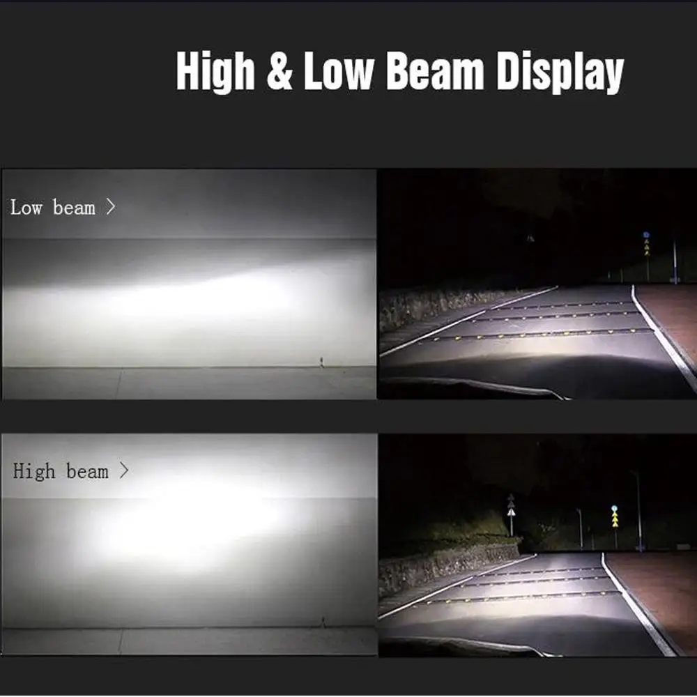 Светодиодная лампа YOTONGLIGHT H7 для автомобильных фар H4 светодиодная 120 Вт 9005 лм Led H1 H11