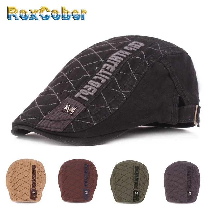 Дорожные хлопковые шляпы RoxCober с вышивкой в стиле Гэтсби плющ гольф