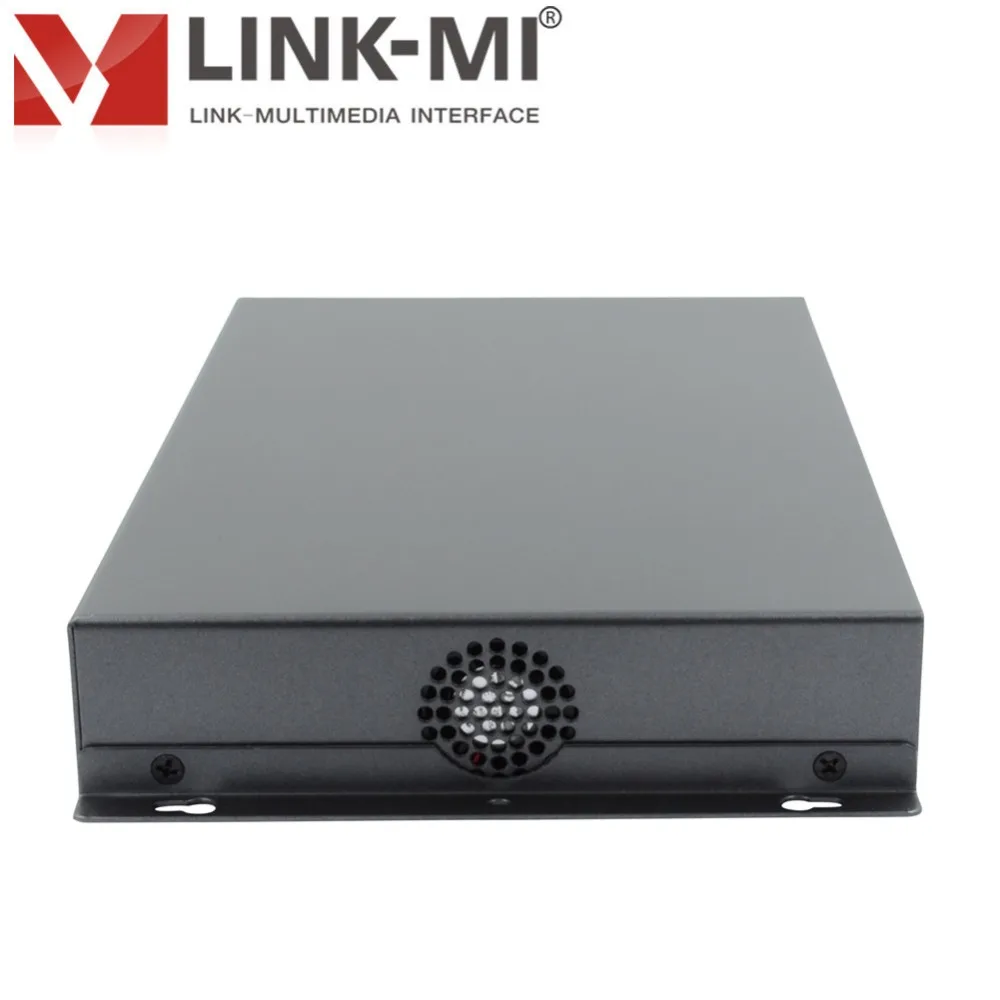 LINK-MI LM-TV04S 2x2 видео настенный контроллер HD Видео Медиа плейер USB/HDMI видео процессор 3,5 мм 4 телевизора экран шоу