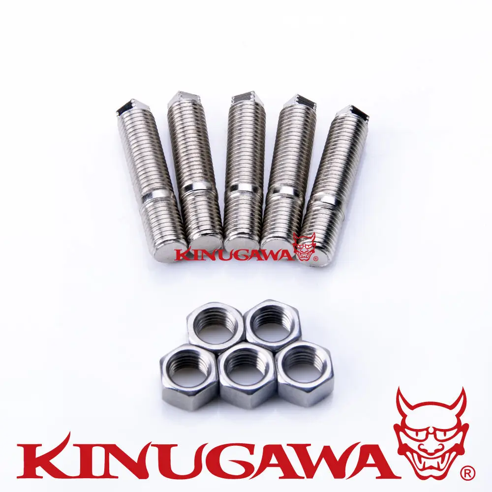 

Kinugawa Turbo Stud Kit M10x1.25mm for SUBARU / for Mitsubishi EVO TD05H Turbo