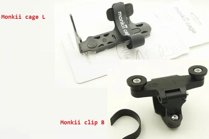 Monkii clip+ Monkii L клетка для Brompton велосипедная бутылка клетка система