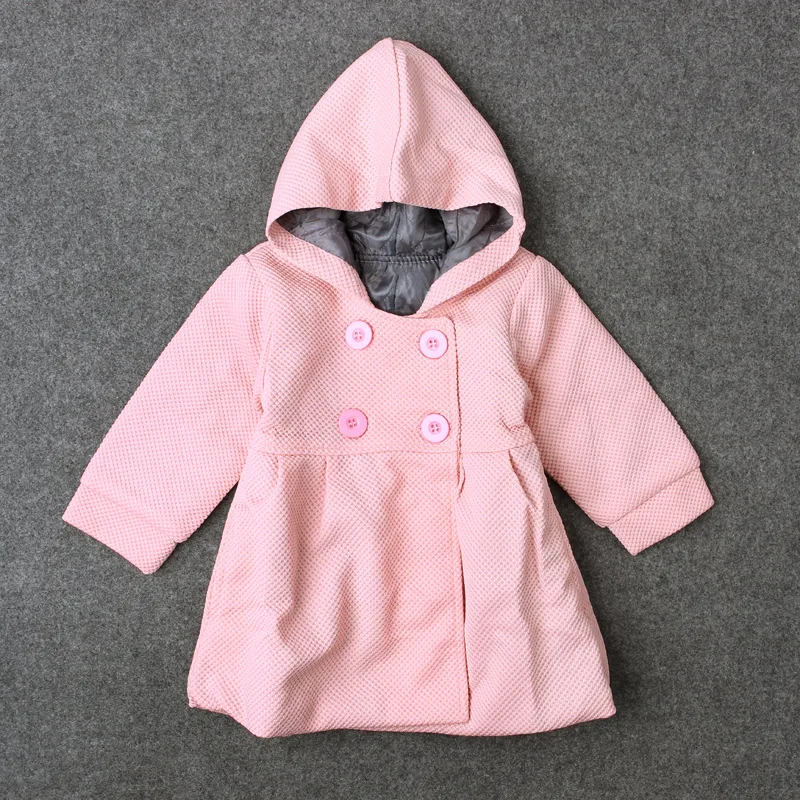 Babzapleume/весна-осень Одежда для новорожденных принцессы пальто для девочек и Куртки с капюшоном розовый милый кардиган для младенцев верхняя одежда bc1245