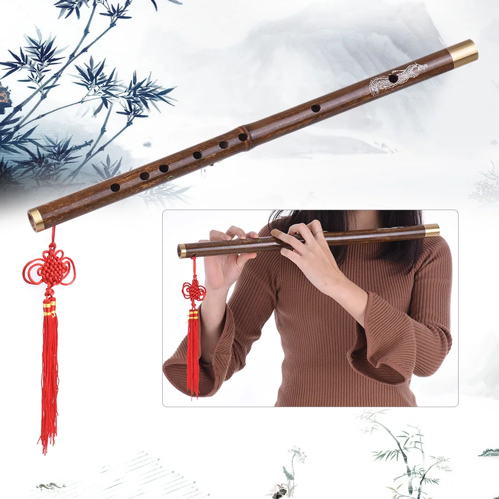 Профессиональный черный бамбук Dizi Флейта Традиционный ручной работы китайский музыкальный духовой инструмент Ключ C/D/E/F/G уровень обучения