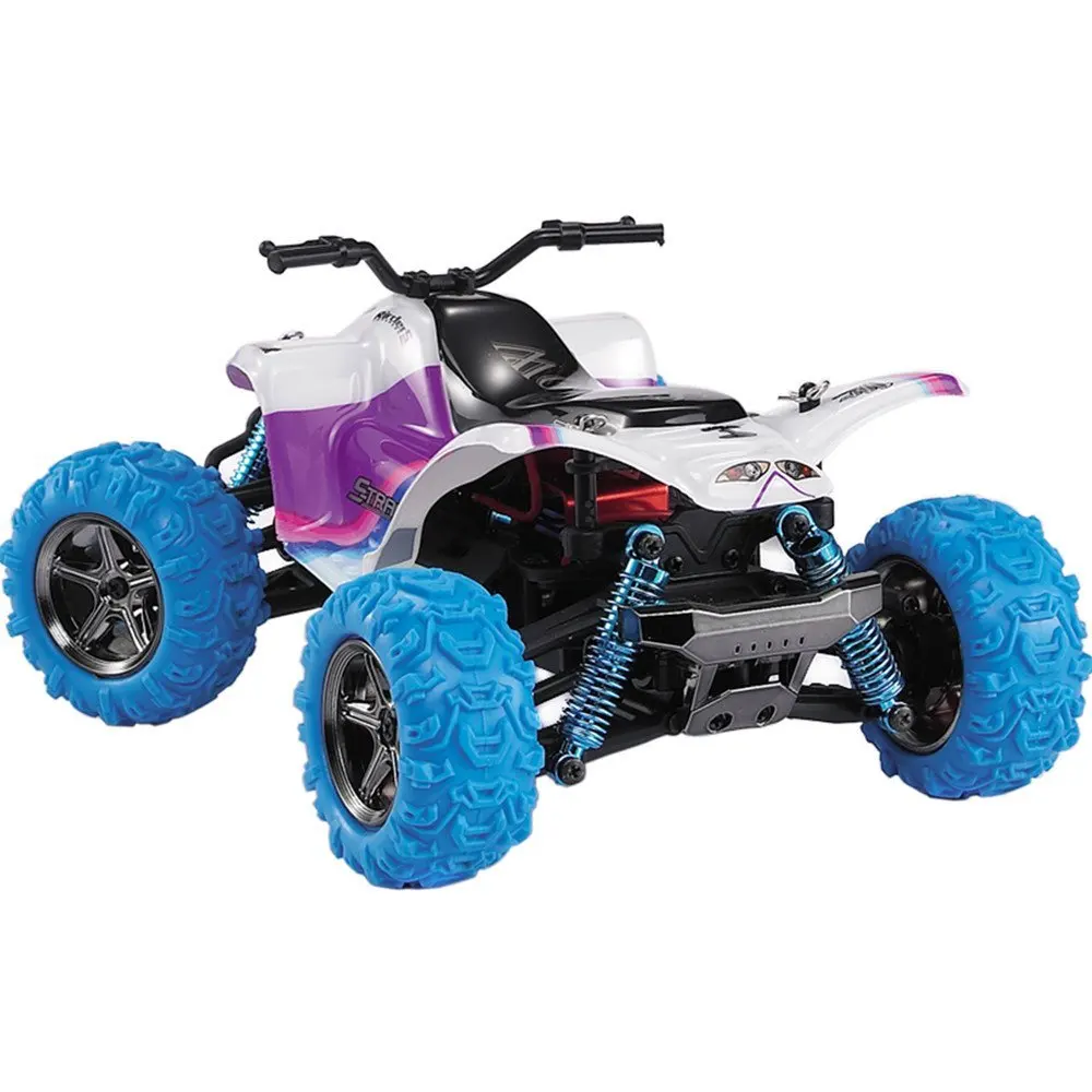 Высокая скорость 4WD 1:24 40 км/ч 2,4 г 5 Monster Trucks с дистанционным управлением внедорожный мотоцикл открытый RC автомобиль для детей игрушки подарок