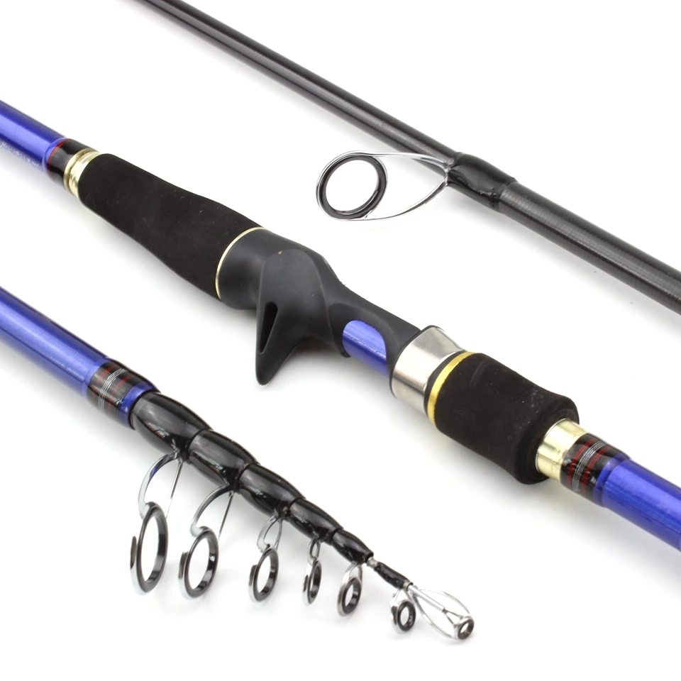

1.8m 2.1m 2.4m 2.7m carbon Telescopic lure fishing Rod rod 7-28g Lure Weight Casting Rod Portable Travel fishing fishi