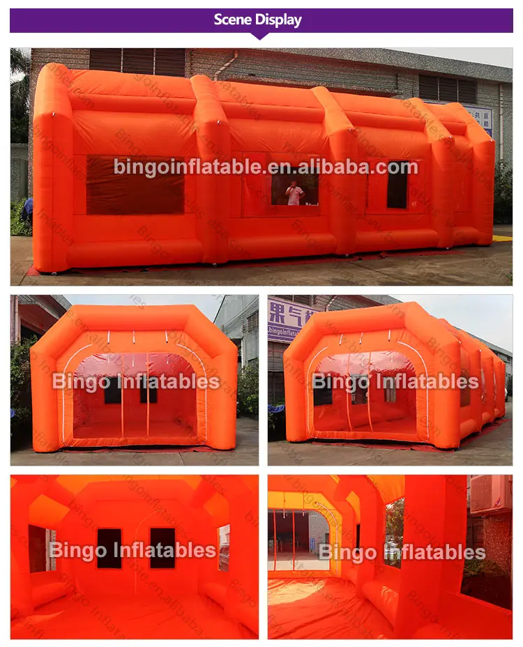 inflatable spray paint booth (2)