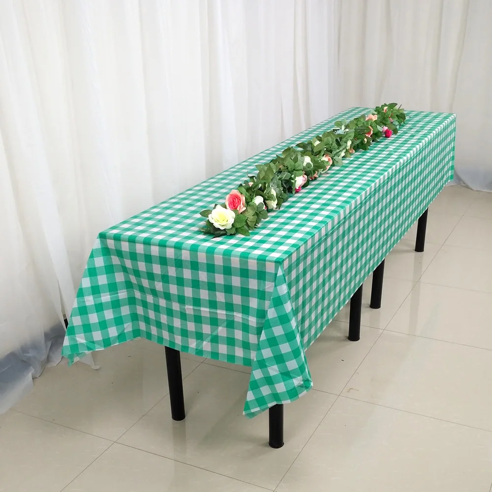  High quality Plaid table cloth rectangular tablecloth for table modern home decorative dinning tabl