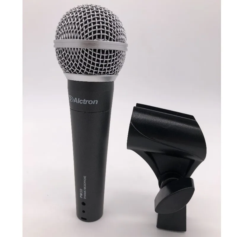 

Alctron PM58 High end dynamic vocal recording microphone multi-stage grille for studio application and theater stage performance