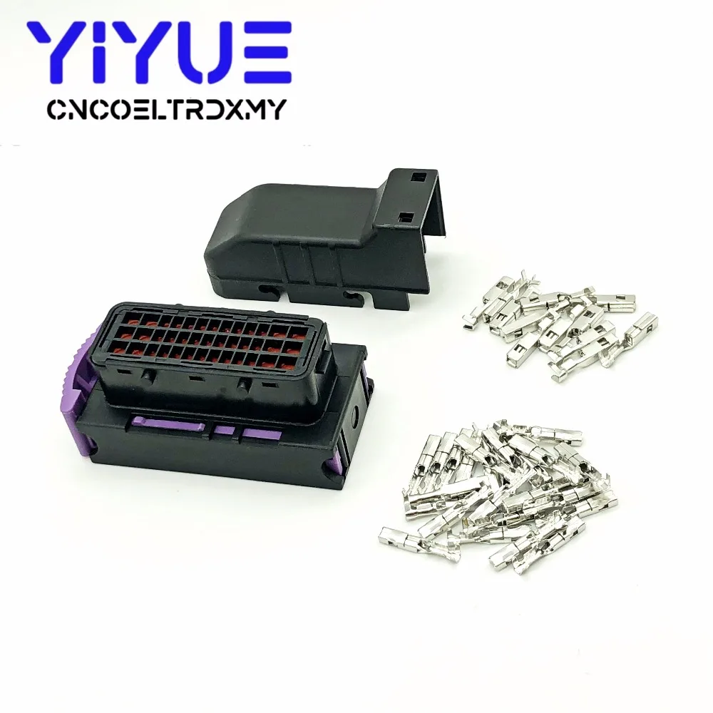 39 Pin ECU Sealed Automotive FCI Auto Connector PCB control system female 39p ecu connectors with terminals (5)