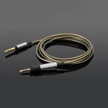 Replacement Cable for Sennheiser HD598 HD558 HD518 HD598se Headphone Earphone Headset 3 5mm To 2 5mm Silver Plated Audio Cables