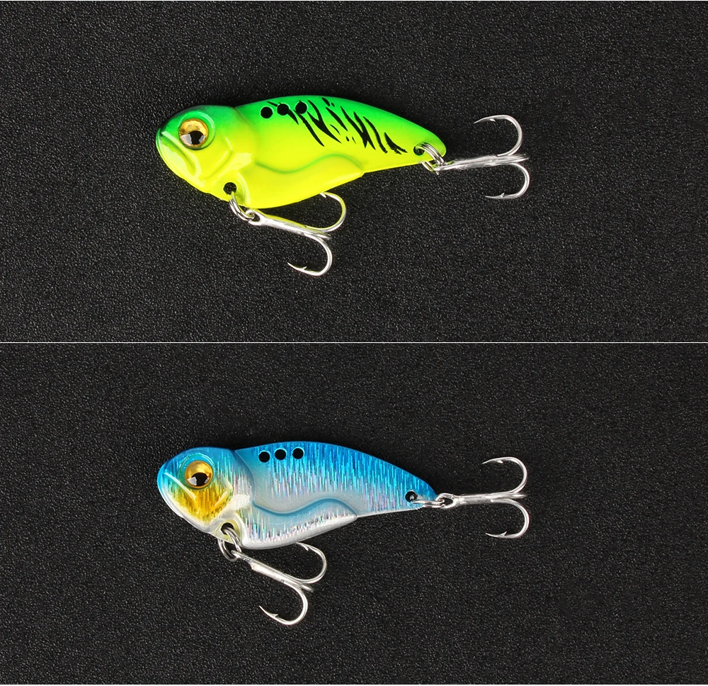 1pcLot Metal Vib Lures Fishing Vibration Bass Artificial Hard Bait Cicada Lure Vibe Sinking Lure, 8g 14g 20g, 5 Colors  (2)