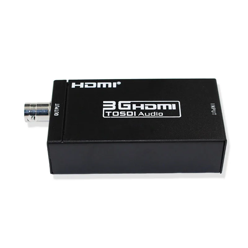 Мини 3 Г HDMI для SDI Конвертер Адаптер HD Для BNC SDI/HD-SDI/3G-SDI 1080 P Мультимедиа HD видео Конвертер Портативный Мини Размер