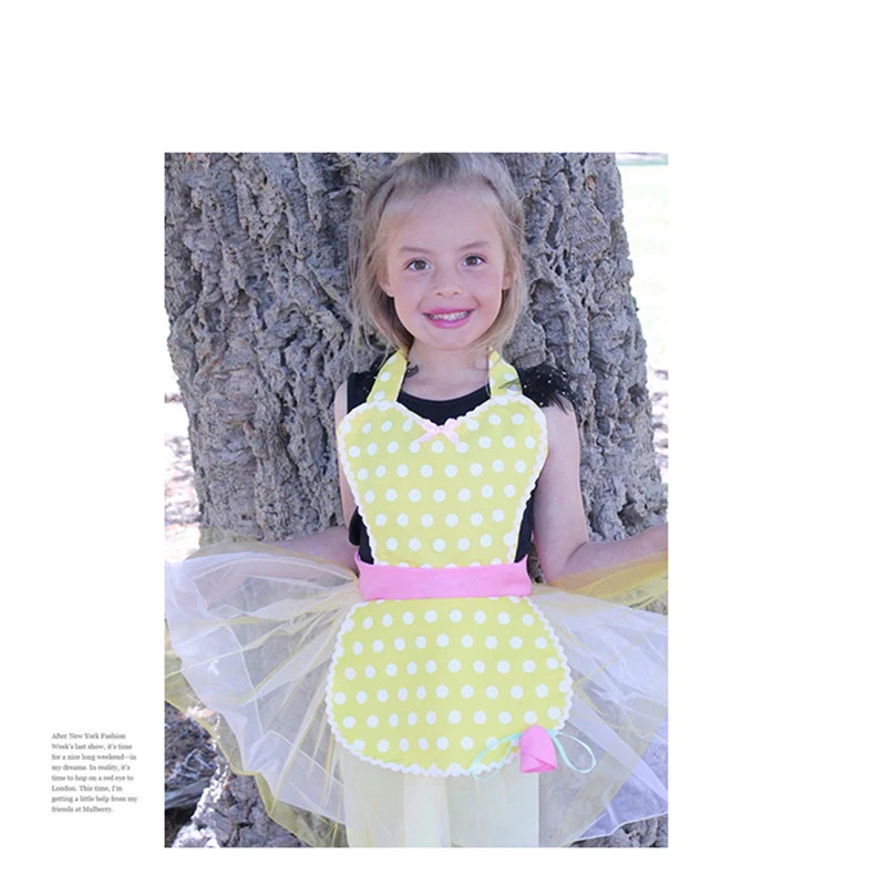 2018 Creative Kids Apron Polyester Cotton Stage Show Cosplay Apron for