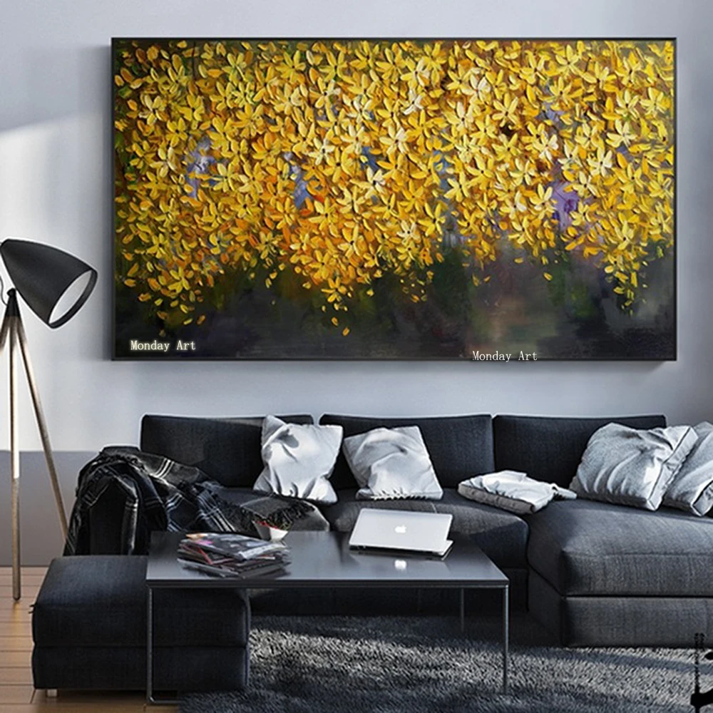 handmade-oil-painting-on-canvas-modern-100-Best-Art-Modern-Abstract-oil-painting-original-directly-from