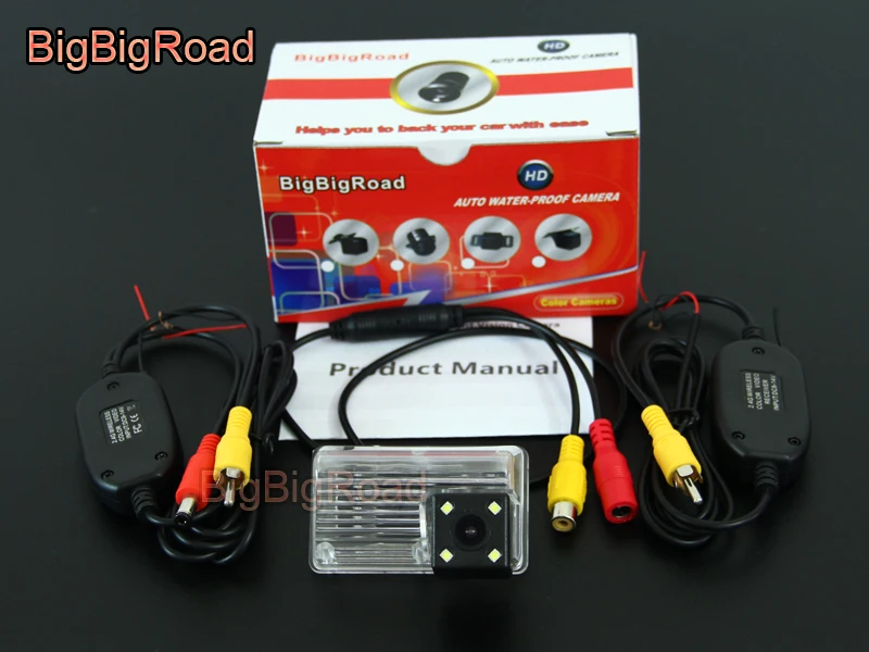 BigBigRoad Car Rear View Backup CCD Camera For Toyota Blade Auris MK1 E150 2006 2007 2008 2009 2010 2011 2012 Allion Premio  (6)