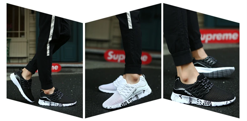 DESERT RAM Brand 2018 Fashion Shoes Men Fabric Air Mesh Casual Tenis Sneakers High Top Summer Breathable Black White Mens Shoe (1)