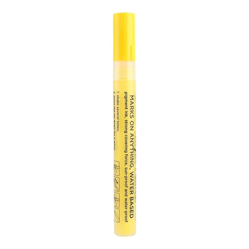 Canetas de Tinta Permanente para Desenho 8 Cores Colorido Brilhante Metálico à Prova d' Água Manga Acrílico Pintor Marcador Marcadores da Arte Caneta Diy 26 High Quality marker pen permanent