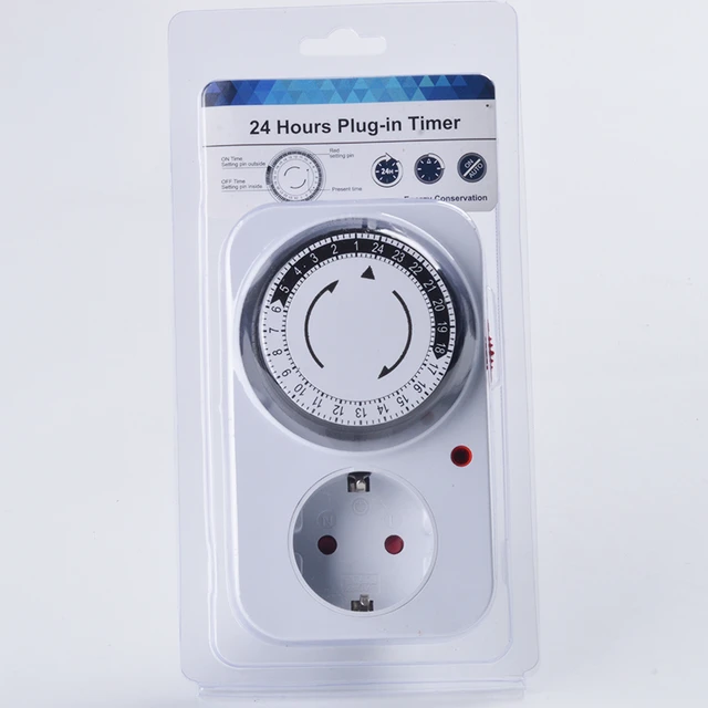 Mechanical Timer Switch 24 Hour 16A