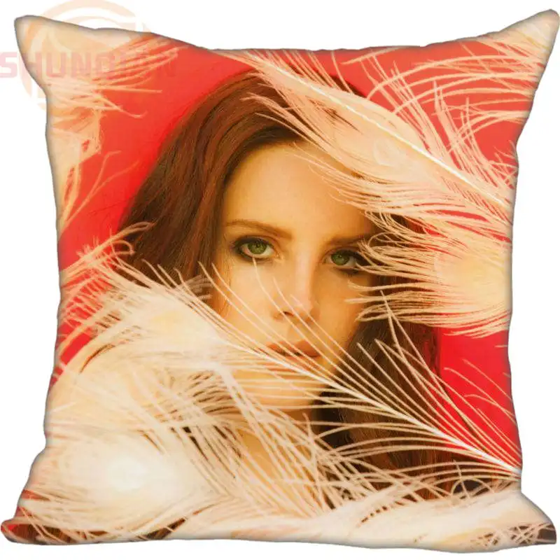 

New Lana Del Rey Pillowcase Wedding Decorative Pillow Case Customize Gift For Pillow Cover 35X35cm,40X40cm(One Sides)