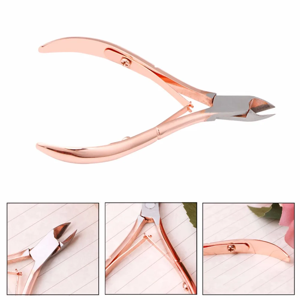Buy Stainless Steel Nail Art Cuticle Nipper Cutter