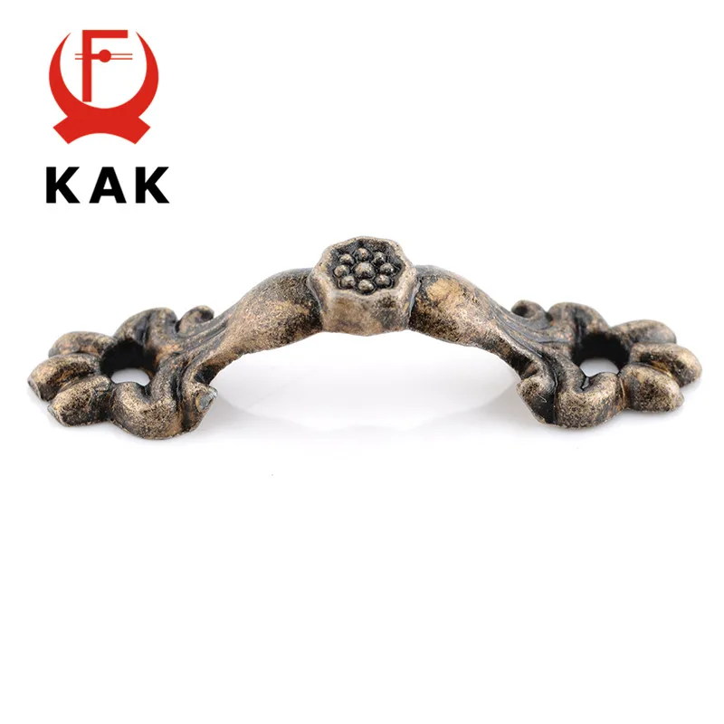 KAK 10 шт. ручка коробки 43*10 мм Арка из цинкового сплава бронзовый тон для ящика