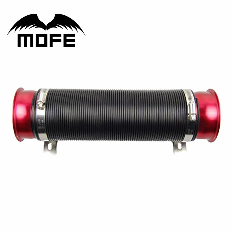 

Universal EPDT Turbo Multiflexible Expandable 75mm 3" Racing Car Air Intake Filter Extend Length: 34cm-100cm Red