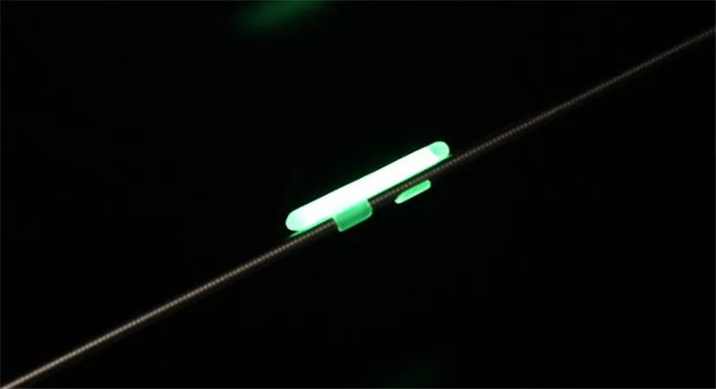 20Pcs Fluorescent Clip On Rod Night Fishing Alert Lightstick High Visibility Glow in Dark Light Stick Night Fishing Accessories (17)